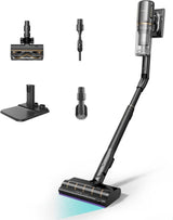 DREAME V20 Pro - Aspirateur Balai sans Fil - Nettoyage des Bords a 0 mm - Sols Durs, Tapis et Poils - Puissance Aspiration 210AW