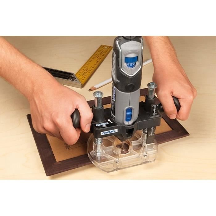 Kit de 7 fraises a defoncer DREMEL - Outils multifonctions rotatifs