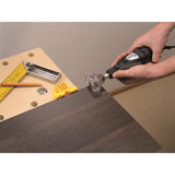Adaptation Mini scie circulaire DREMEL 670 - Pour découper le bois avec précision