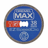 Disque Diamant Haute longévité EZ SpeedClic Dremel Max S545 - ø38mm materiaux durs