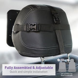 Grand miroir rÈtroviseur rectangulaire - DREAMBABY - RÈglable pour siege arriere - 20 x 24 cm - Noir