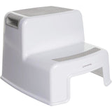 Tabouret marchepied - DREAMBABY - 2 Up - Antidérapant et texturé - Jusqu'a 80 kg pour les petits et les adultes - Gris
