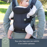 Porte-bébé ajustable 3-1 - DREAMBABY - JOURNEY - Confortable et polyvalent - Nouveau-né a enfant jusqu'a 15 kg - Noir