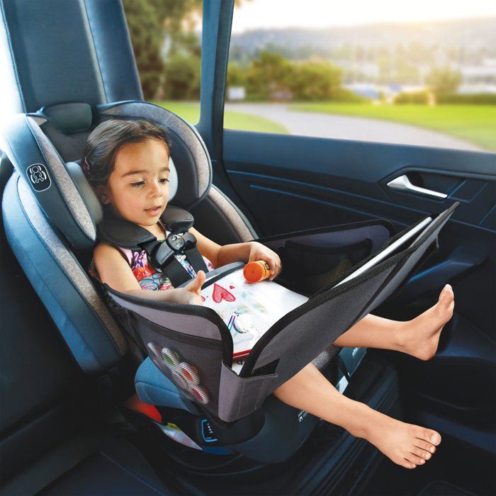 Plateau de voyage pour enfants - DREAMBABY - Plateau de siege de voiture et d'avion avec support de tablette et rangement