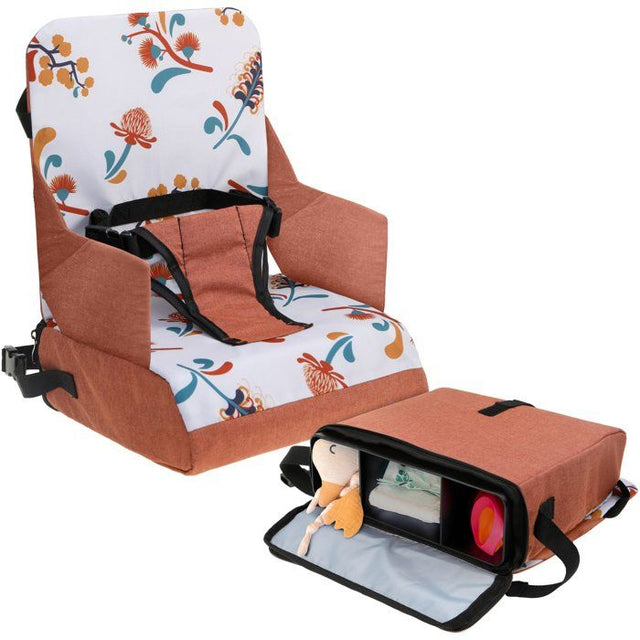 Siege rehausseur portable - DREAMBABY - Grab 'N Go - Chaise haute 6 mois-3 ans - Compact, léger avec rangement