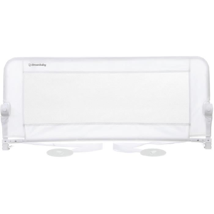 Barriere de lit Dreambaby Maggie  - lits encastrés et aux lits plats- Mesurant 110 cm de large et 50 cm de haut