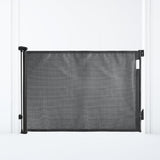 Extra haute barriere de sécurité rétractable - DREAMBABY - 60 a 140 cm H90 cm - Noir