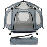 Adventure Parc Pop-Up - DREAMBABY - Tissu avec sac de transport - Housses anti-UV (utilisation extérieur) - Ø 1,3 m - H1 m