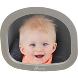 Grand miroir de siege arriere - DREAMBABY - Ajustable EZY-Fit - Vue grand angle pour la sécurité des bébés et des jeunes enfants