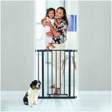 Barriere de sécurité - DREAMBABY - AVA - Montée par pression - 61-68 x 75 cm - Double verrouillage - Anthracite