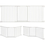 Barriere de sécurité enfant - Discovery 3  - DREAMBABY - 74,5 cm a 1,95 cm - Blanc