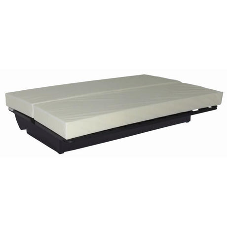 Canapé convertible clic clac 3 places - Tissu Gris anthracite - L 190 x P 92 cm - DREAM - Style Contemporain