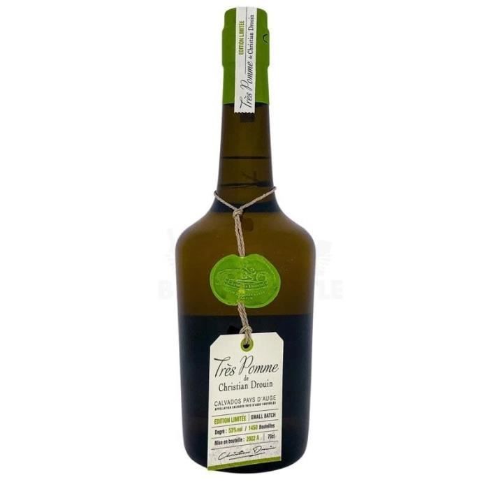 Christian Drouin Tres Pomme - Pays d'Auge - Calvados - 53.0% Vol. - 70 cl  Sans etui