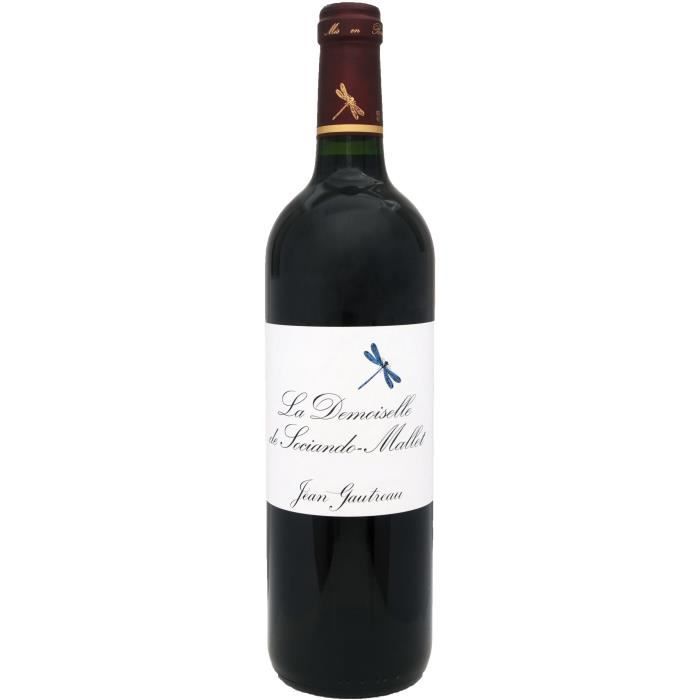 La Demoiselle de Sociando Mallet 2019 Haut Médoc - Vin rouge de Bordeaux