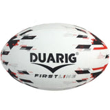 Ballon de rugby - Firstline - DUARIG - Noir et rouge - T5