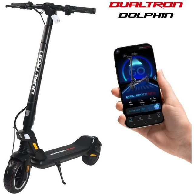 Trottinette électrique - DUALTRON DOLPHIN - roues 9'' - Puissance max 600W - autonomie 50 KM