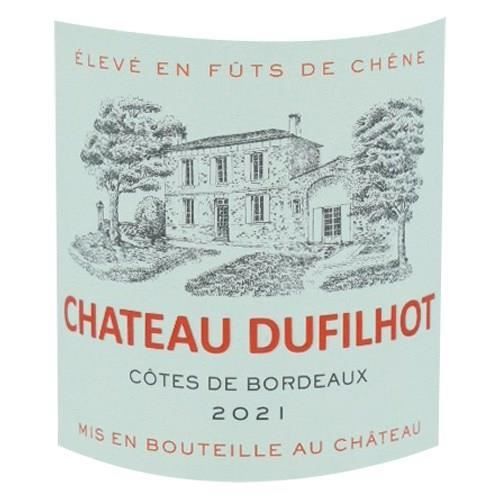 Ch‚teau Dufilhot 2022 CÙtes de Bordeaux - Vin rouge de Bordeaux