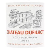 Château Dufilhot 2023 Côtes de Bordeaux - Vin rouge de Bordeaux