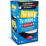 Tu Ris tu Perds - Réédition - Jeu de société - DUJARDIN - Affrontez-vous dans un duel de blagues pourries sans rire !