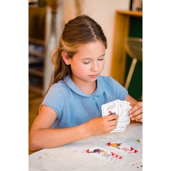 MILLE BORNES MARIO KART 2023 - Jeu de cartes - DUJARDIN - Parcourez les 1000 Bornes aux côtés de Mario et ses amis!