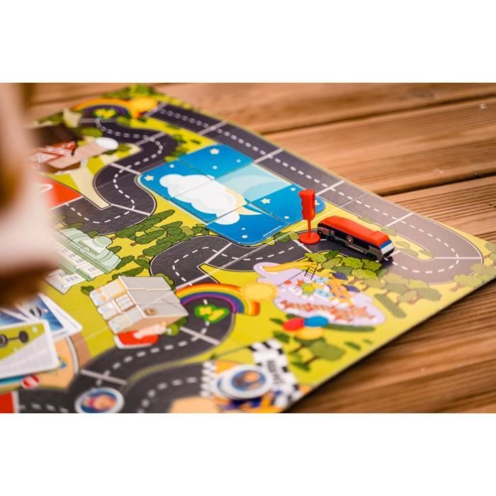 MILLE BORNES PAT PATROUILLE - Jeu de société - DUJARDIN - La Pat' Patrouille sauve la Grande Vallée dans ce jeu collaboratif