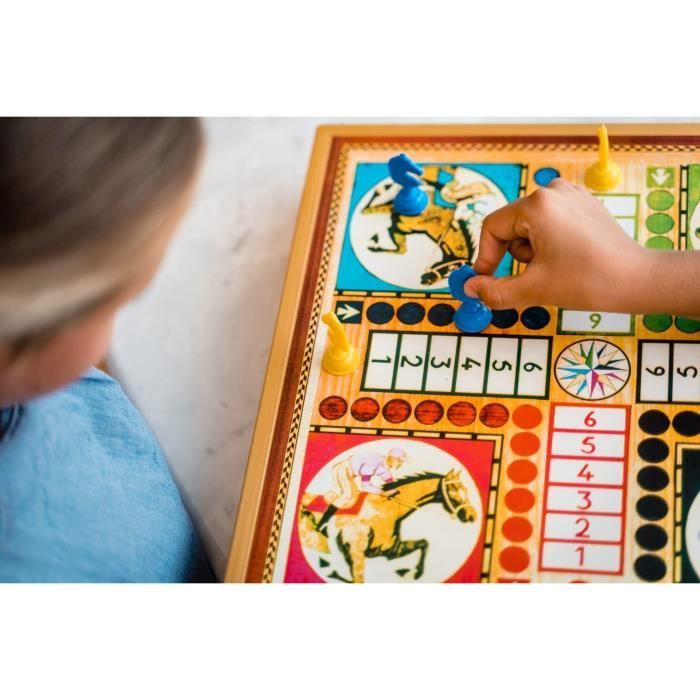 COFFRET 8 JEUX STANDARD - Jeu de société - DUJARDIN - Profitez de 8 jeux classiques réunis dans un seul coffret