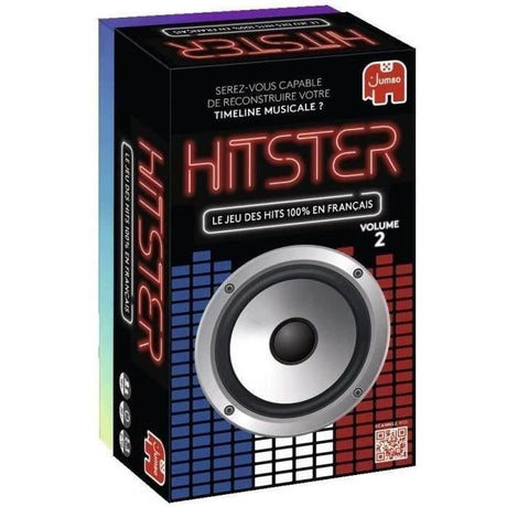 Hitster 100% chanson francaise - jeu de société - dujardin - plongez dans l'univers musical français avec hitster