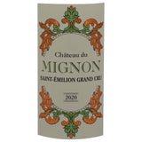 Château Du Mignon 2020 Saint-Emilion Grand Cru - Vin rouge de Bordeaux