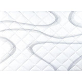 Matelas 90x190 marque DUNLOPILLO - Hauteur 18 cm - Mousse Aérial Haute Résilience - Dunloflex - Soutien Ferme - Fabriqué en France