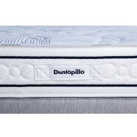 Matelas 90x200 marque DUNLOPILLO - Hauteur 20 cm Ressorts ensachés - Dunloflex - 5 zones - Soutien Equilibré - Fabriqué en France