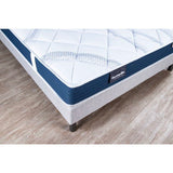 Ensemble matelas sommier  90x190 marque DUNLOPILLO - Hauteur 18 cm - Mousse Aérial - Soutien Ferme - Fabriqué en France