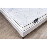 Ensemble matelas sommier  90x200 marque DUNLOPILLO - Hauteur 20 cm - Ressorts ensachés -5 zones - Equilibré - Fabriqué en France