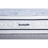 Ensemble matelas sommier 180x200 (2x90) marque DUNLOPILLO -Hauteur 20 cm - Ressorts ensachés -Soutien Equilibré - Fabriqué en France