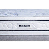 Ensemble matelas sommier 160x200 (2x80) marque DUNLOPILLO -Hauteur 20 cm - Ressorts ensachés -Soutien Equilibré - Fabriqué en France
