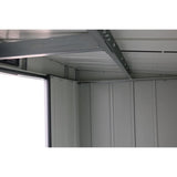 Abri de jardin - Métal - DURAMAX - 3,25 m˛ - 0,33 mm - Anthracite - DUECOPENT84PR