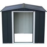 Abri de jardin - Métal - DURAMAX - 2,47 m˛ - 0,33 mm - Anthracite - DUECO64PR