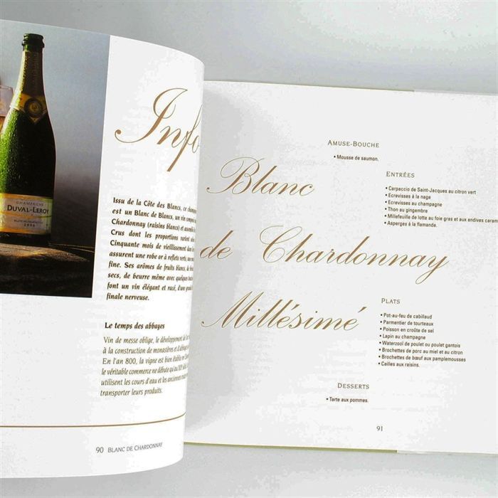 Livre de cuisine de Champagne de Carole Duval Lero