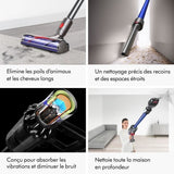 DYSON V11 ADVANCED - Aspirateur Balai sans Fil - 60 Min d'autonomie - Brosse Motorbar Auto-démelante - Ecran LCD