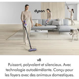 DYSON V8 ADVANCED - Aspirateur Balai sans Fil - Puissance 130 Airwatts -  Brosse Motobar