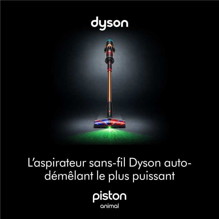 DYSON V16 Piston Animal - Aspirateur balai sans fil - Puissance 315 Airwatts - Filtration HEPA - Brosse adaptative auto-démelante