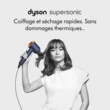 DYSON - Seche-cheveux - Supersonic - Cheveux raides a ondulés - Bleu de prusse cuivré - 1600 W