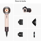 DYSON - Seche-cheveux - Supersonic Nural - Cheveux raides a ondulés - Or rose et céramique - 1600 W