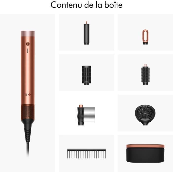 DYSON - Airwrap I.d Cheveux bouclés a frisés - Edition Gifting - Soie Ambré - 1300 W