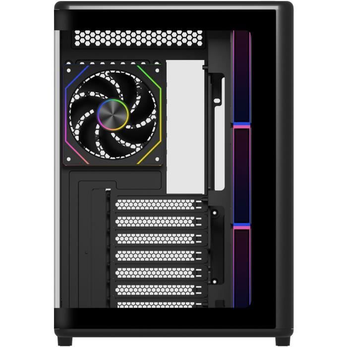 COOLER MASTER - Elite 600 Black ARGB (4 Fan Version) - Boîtier PC - Moyen tour ATX