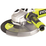 RYOBI - Meuleuse d'angle 2 000 W 230mm - poignÈe 180∞ - coffret antichocs + coffret, disque mÈtal 230mm & clÈ de service - EAG2000RS