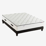 CONFORT DESIGN Hotel Grand Confort Ensemble matelas & sommier 180 x 200 - Ep. 30cm - Ressorts - 7 zones  - Fabriqué en France