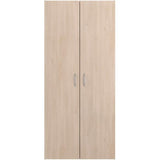 Armoire - EASY LIFE -  Décor Chene clair - 2 portes battantes - L80,2 x H180 x P49,7cm - PARISOT