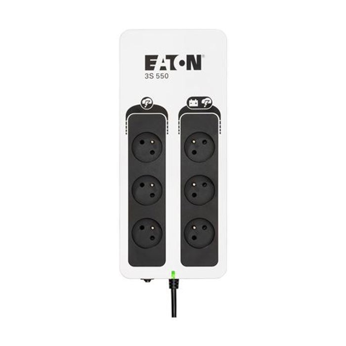 Onduleur Eaton 3S Gen 2 FR - 550VA (Blanc/Noir)