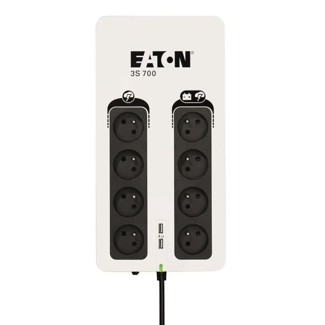Onduleur Eaton 3S Gen 2 FR - 700VA (Blanc/Noir)