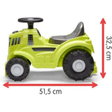 ECOIFFIER Jardin 4351 - Porteur Tracteur 51,5 cm - 12-36 mois - le Futur Meilleur Ami de votre Enfant